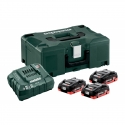 METABO Basic set LiHD 4,0 Ah