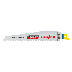 List do chvostovej píly RSB-WM150 DC Drevo + kov Demolition Carbide