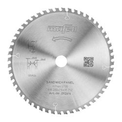 Pílový kotúč KSB-SP 280, HW, 280 x 2,6 x 30 mm, Z52, WZFA, Sandwich Panel