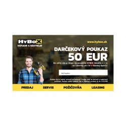 Poukaz na nákup v obchode HYBOX v hodnote 50 €